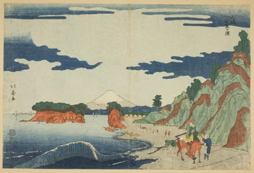 Shichiri-Strand bei Enoshima (Enoshima Shichirigahama)