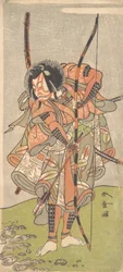 Kabuki-Schauspieler Ichikawa Ebizo III Ichikawa Danjuro IV