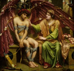 Hoffnung tröstet die Liebe in Gefangenschaft, 1901
