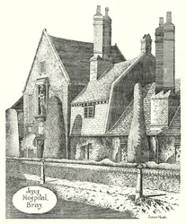 Jesus Hospital, Bray (Gravur)