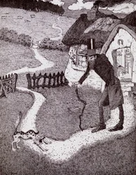Es war ein krummer Mann, aus dem Buch Prinzessin Marie-Josés Kinderbuch, veröffentlicht 1916