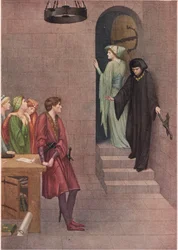 Prinz Heinrich, Elsie und Luzifer. "Ich habe nichts mehr zu sagen, lass uns hineingehen".