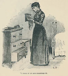 Ich nahm es auf und untersuchte es, 1892