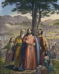 Christus speist die Menge