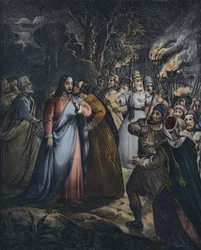 Judas verrät seinen Meister