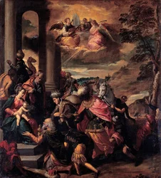 Die Anbetung der Könige, 1580