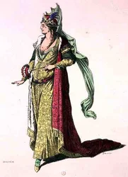 Theaterkostüm, Faksimile von A. Guillaumot Fils