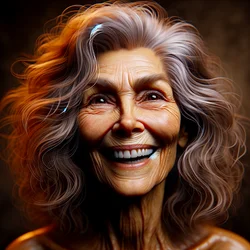 Marie-"KI-geformte Lebensjahre: Porträts der Zeitlosigkeit"