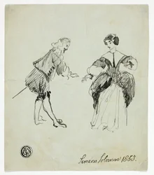 Kavalier und Dame