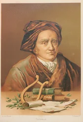 Porträt von Bernard le Bovier de Fontenelle 1657-1757, 1879