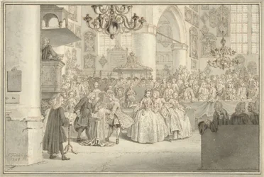 Taufe von Prinz Wilhelm V., 1748
