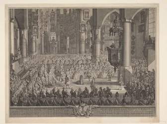 Hochzeit von Karl Christian von Nassau-Weilburg mit Prinzessin Carolina, 1760