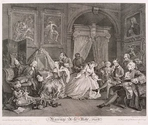 Marriage a la Mode, 1745, Platte IV