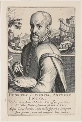Porträt von Hendrik van Cleef