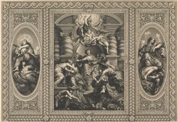 Die Decke des Bankettsaals in Whitehall: Die friedliche Herrschaft von James I