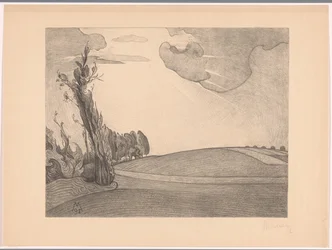 Hügelige Landschaft