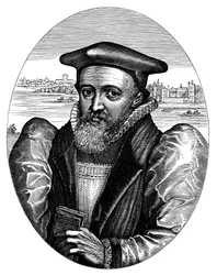 George Abbott 1562-1633, englischer Geistlicher und Erzbischof von Canterbury, 17. Jahrhundert