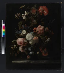 Blumengruppe, vor 1721