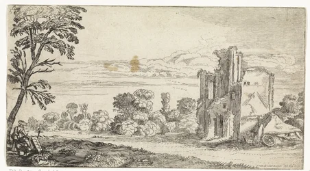 Landschaft mit Ruine (Landschaften)