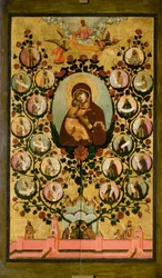 Der Baum des Moskauer Staates (Lob der Gottesmutter von Wladimir)