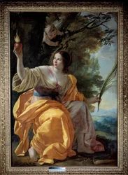 Allegorische Figur der Nächstenliebe (ehemals der Glaube)
