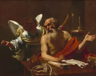 Heiliger Hieronymus und der Engel