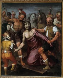 Christus wird seiner Kleider beraubt