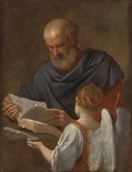 Der heilige Matthäus und der Engel, um 1645-1648