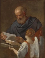 Der heilige Matthäus und der Engel, c. 1645-1648