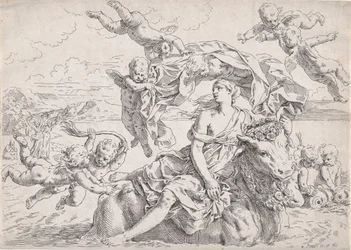 Die Entführung der Europa, nach Reni, ca. 1636