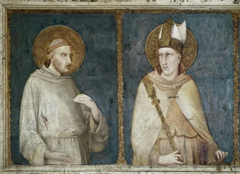 Heiliger Franz von Assisi und Heiliger Ludwig von Toulouse (Ludwig von Anjou)