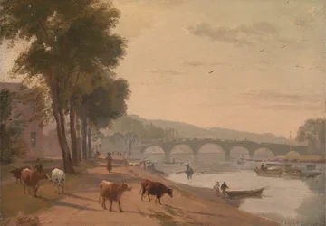 Eine Ansicht der Richmond-Brücke an der Themse