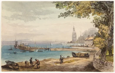 Blick vom Hotel Swanaze, Indien