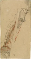Ein erhobener Arm