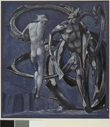 Perseus und Andromeda, Studie für Die Erfüllung des Schicksals