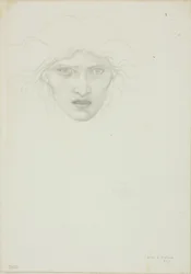 Studie für Rondanini Medusa