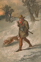 Der Holzfäller und sein Hund