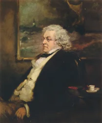 William Makepeace Thackeray 1811-1863, ca. 1850, 1942