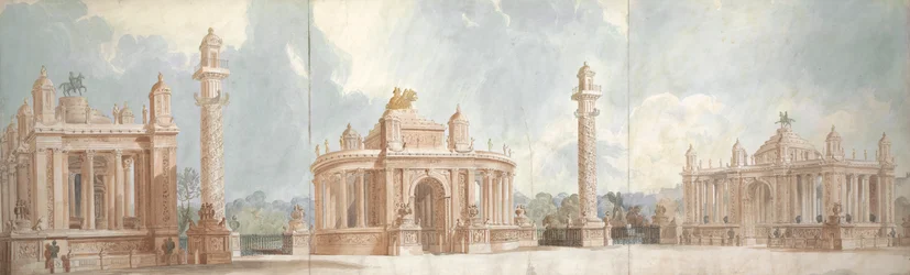 Entwurf für den Eingang zum Hyde Park und St. James