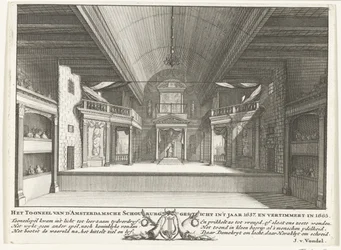 Das Theater von Jacob van Campen, 1658