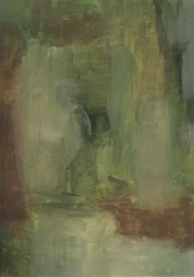 Gedämpfter Waldweg