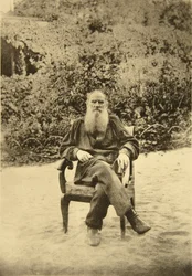 Russischer Autor Leo Tolstoi, Jasnaja Poljana, nahe Tula, Russland