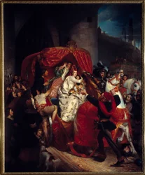 Aufstand von Brügge 1436: Die Herzogin von Burgund vor den Toren von Brügge