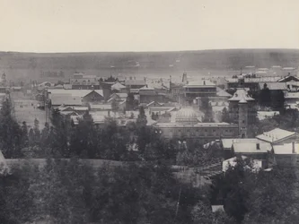 Vogelperspektive von Johannesburg