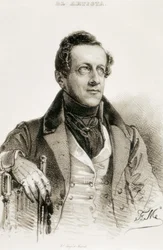 Porträt von Angel de Saavedra y Ramirez Baquedano, Herzog von Rivas