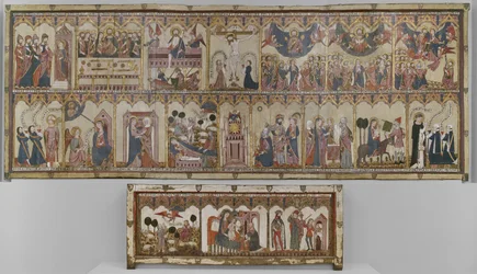 Retabel und Frontal des Lebens Christi und der Jungfrau, Ayala-Altar