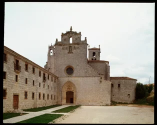 Ansicht des Klosters San Pedro de Cardena, wo die Überreste von El Cid und Dona Jimena liegen