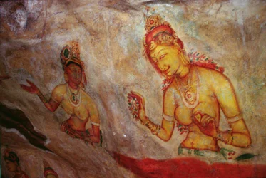 Die Wolkenjungfrauen, aus der Felsenfestung (Detail)