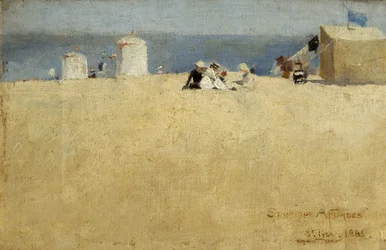 Strandszene, St. Ives
