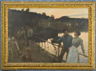 Heimwärts, Abend